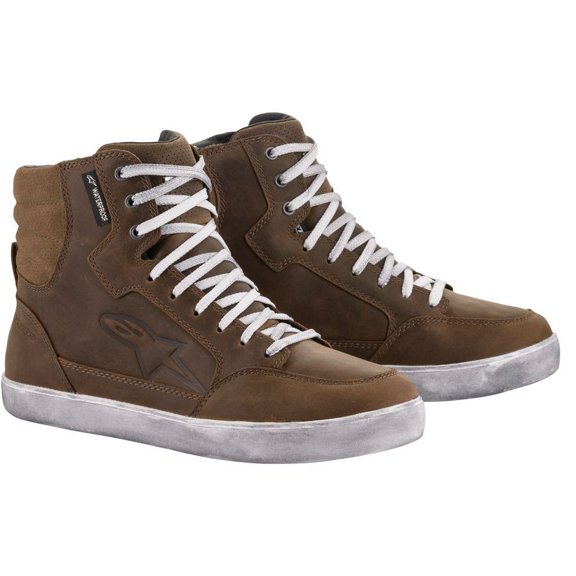 Alpinestars J-6 Womens Waterproof Motorcycle Shoes Brown 8 USA