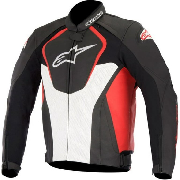 Alpinestars jaws perforated leather best sale jacket