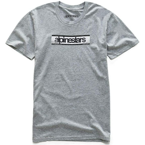 Alpinestars Kenny Men's Short Sleeve Tee Shirt SM Grey Heather