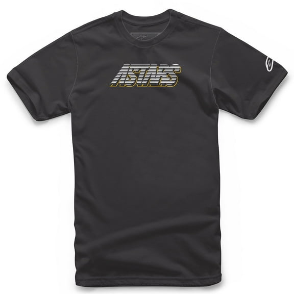 Alpinestars Lanes Mens Short Sleeve T-Shirt Black XXL