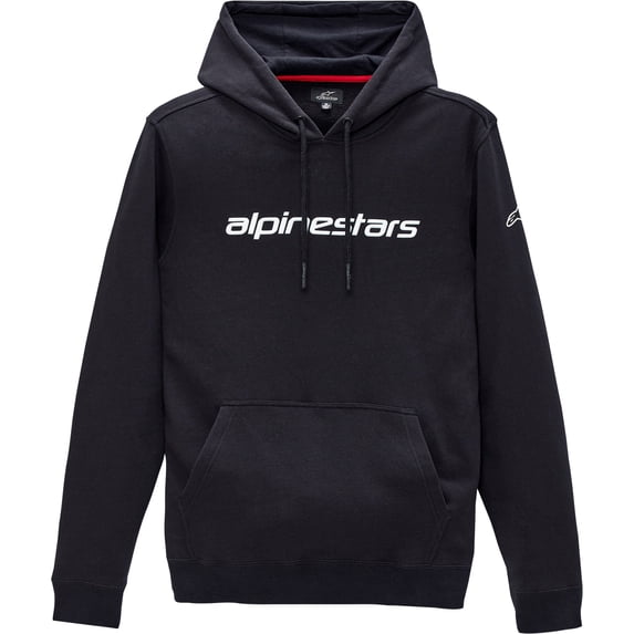 Alpinestars Linear Mens Pullover Hoody Black XXL