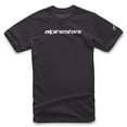 thumbnail image 1 of Alpinestars Linear Word Mens Short Sleeve T-Shirt Black LG, 1 of 3