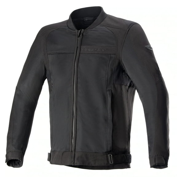 Alpinestars Luc V2 Air Mens Textile Motorcycle Jacket Black/Black XXL