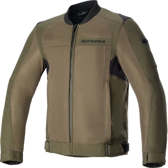 Alpinestars Luc V2 Air Mens Textile Motorcycle Jacket Green 4XL