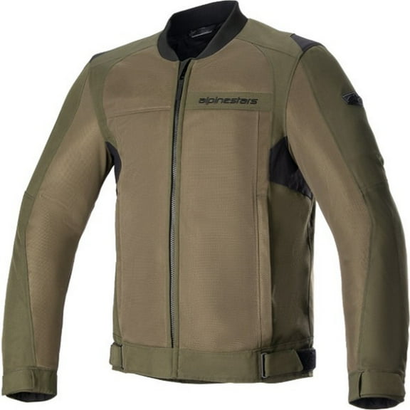 Alpinestars Luc V2 Air Mens Textile Motorcycle Jacket Green SM