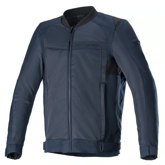 Alpinestars Luc V2 Air Mens Textile Motorcycle Jacket Navy Blue 4XL