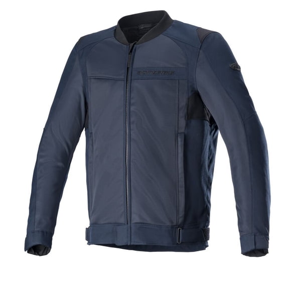 Alpinestars Luc V2 Air Mens Textile Motorcycle Jacket Navy Blue LG
