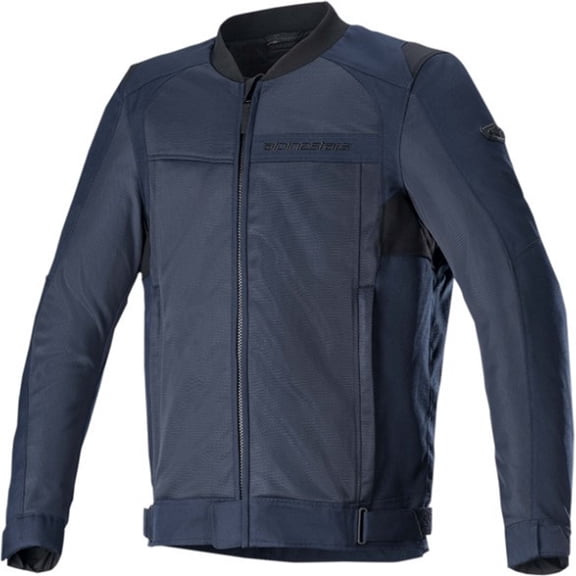 Alpinestars Luc V2 Air Mens Textile Motorcycle Jacket Navy Blue SM