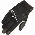 thumbnail image 1 of Alpinestars Faster Leather Motorcycle Gloves Black/White MD, 1 of 2