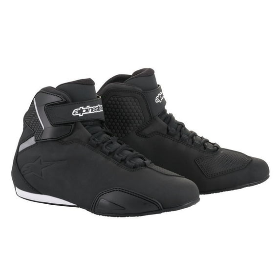 Alpinestars Men’s Sektor Black Riding Shoes 10.5