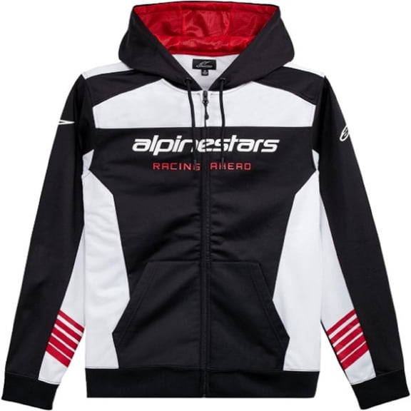 Alpinestars Men's Session LXE Hoody - Red/White/Black / X-Large