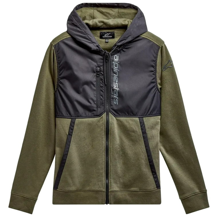 Alpinestars Mens Aligned Motocross Hoodies Military Black 2X Large