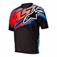 thumbnail image 1 of Alpinestars Mens Sight Short Sleeve Jersey Black Red Blue MD, 1 of 1