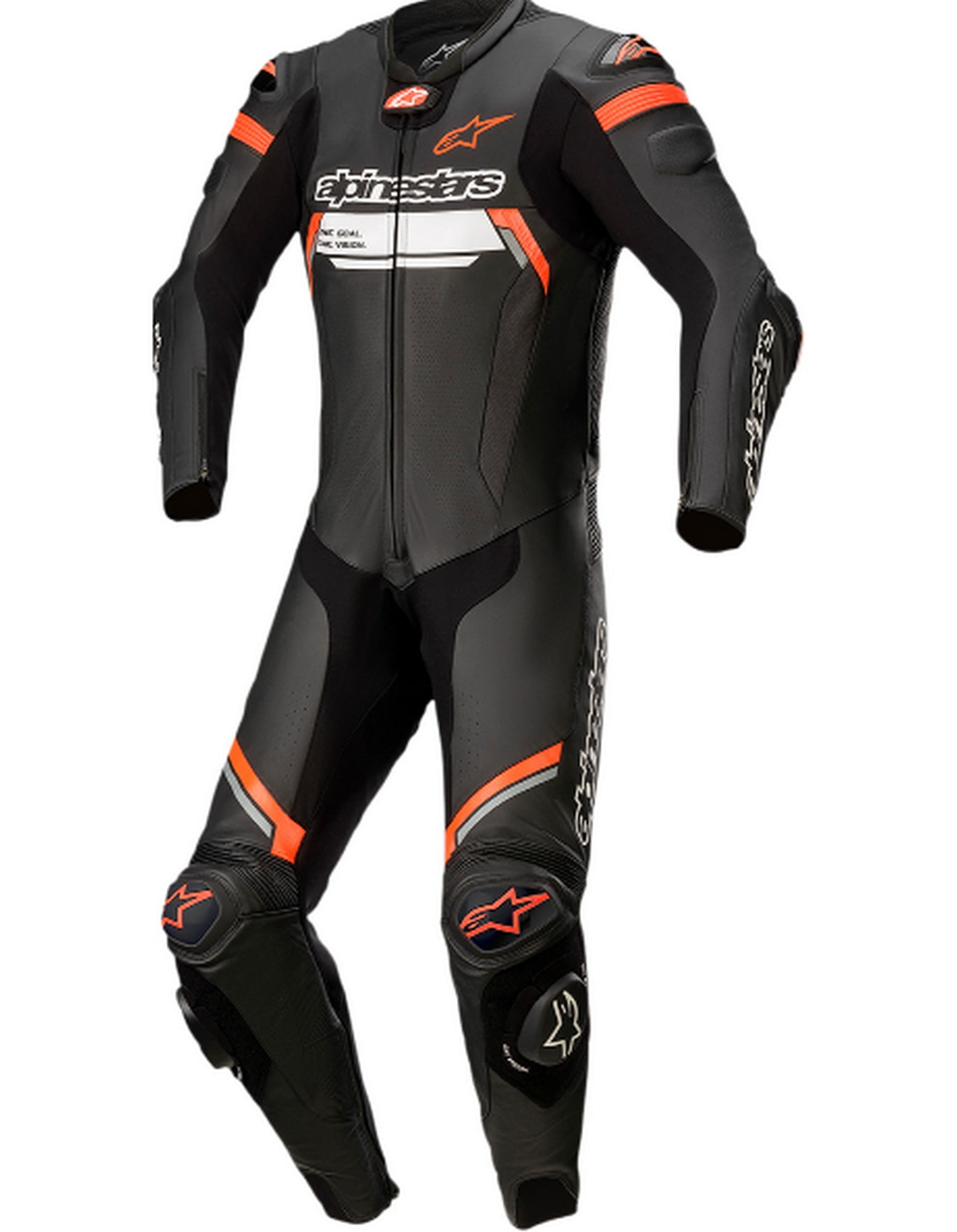 Alpinestars Missile V2 Ignition Mens 1-pc Leather Suit Black/Red