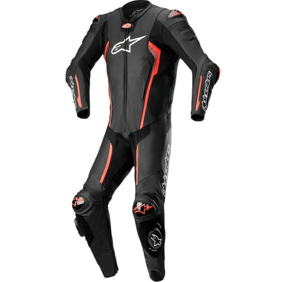 Alpinestars Missile V2 Mens Motorcycle 1-pc Leather Suit Black/Red 54 EUR