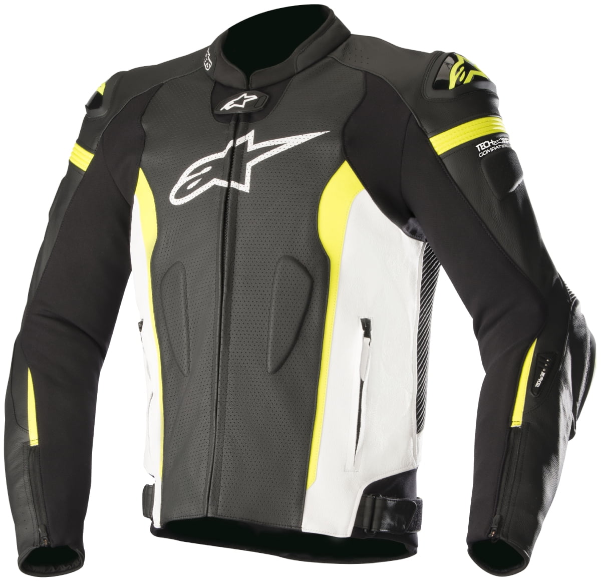 Alpinestars Missile Vented Leather Clothing Motorcycle Jacket