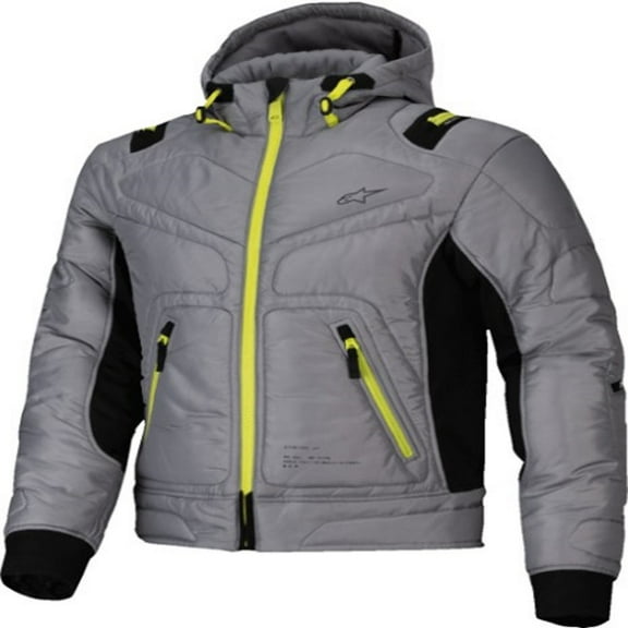 Alpinestars Mohobbs WP Men's Street Motorcycle Jackets - Gray/Lime / 3X-Large