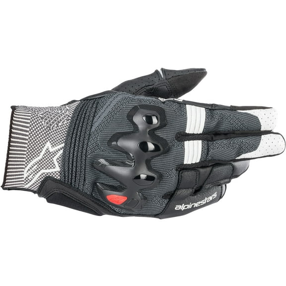 Alpinestars Morph Sport Mens Motorcycle Gloves Black/White SM