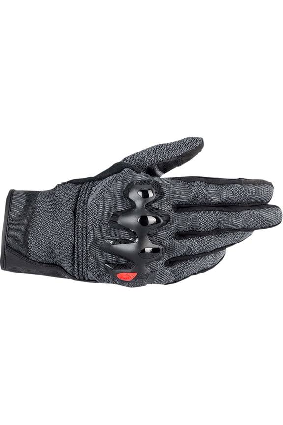Morph Street Mens Motorcycle Gloves Black/Black LG