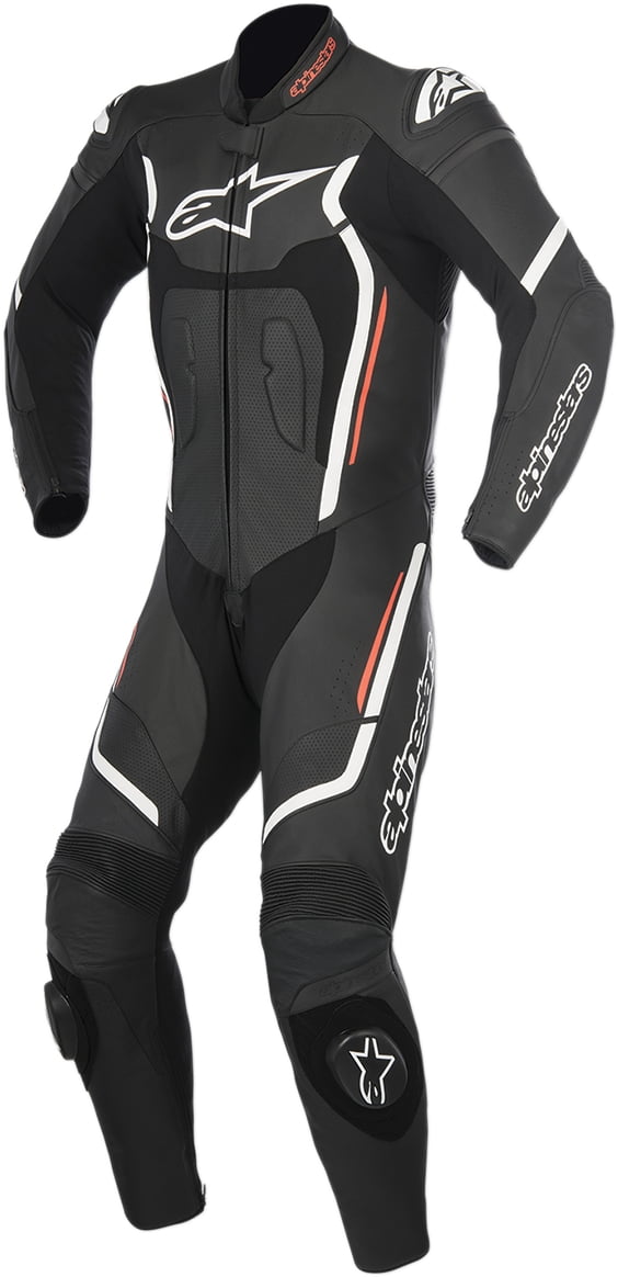 アルパインスターズ レザージャケット MOTEGI USA 38 / EU 48 Alpinestars Motegi V2 1 Piece Leather Suit Black/White
