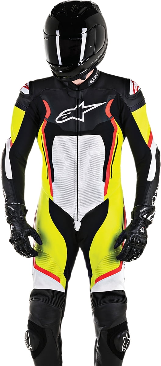 アルパインスターズ レザージャケット MOTEGI USA 38 / EU 48 Alpinestars Motegi V2 1 Piece Leather Suit Black/White