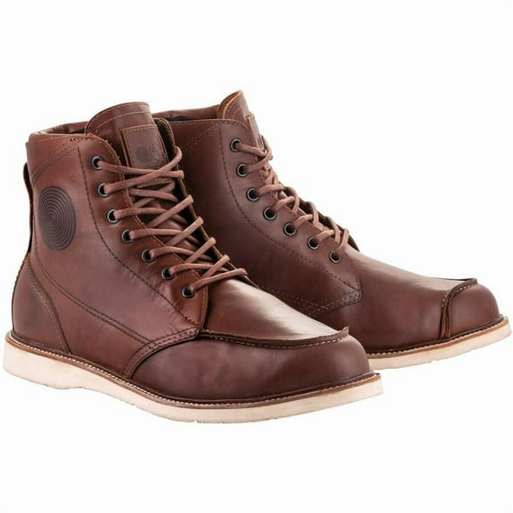 Alpinestars Oscar Monty V2 Mens Motorcycle Riding Shoes Brown 10 USA
