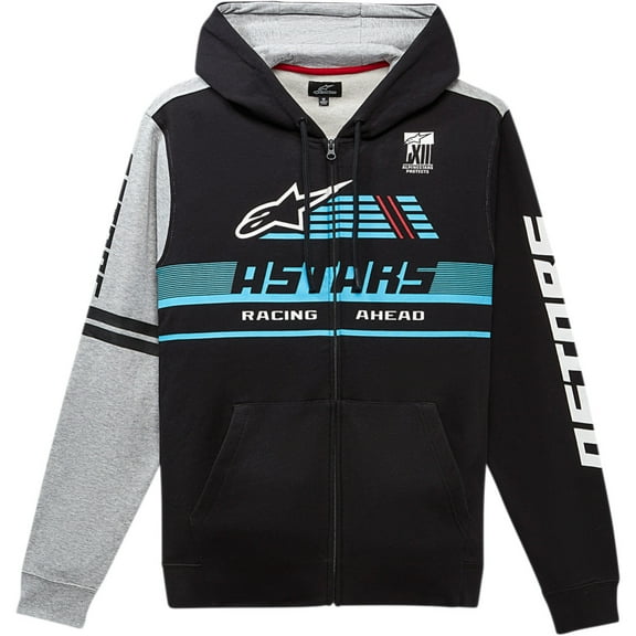 Alpinestars Overtake Mens Zip Up Hoody Black MD
