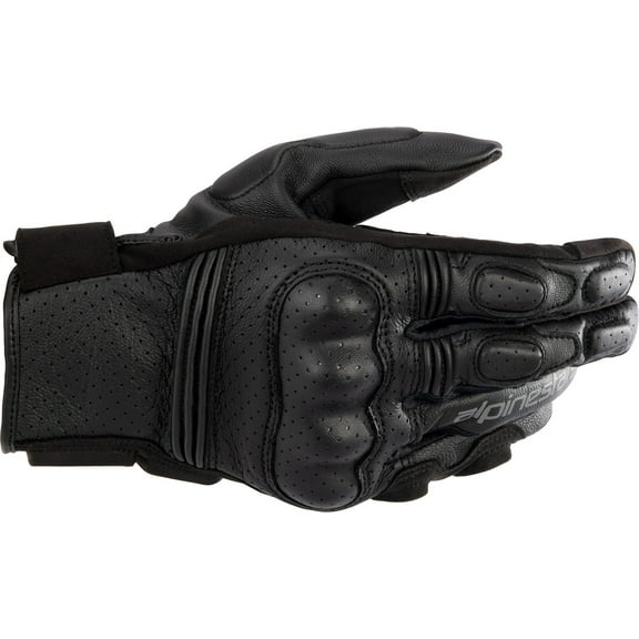 Alpinestars Phenom Air Mens Leather Motorcycle Gloves Black MD