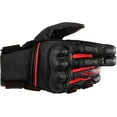thumbnail image 1 of Alpinestars Phenom Mens Leather Motorcycle Gloves Black/Red MD, 1 of 2