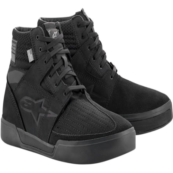 Alpinestars Primer Mens Motorcycle Riding Shoes Black 10 USA