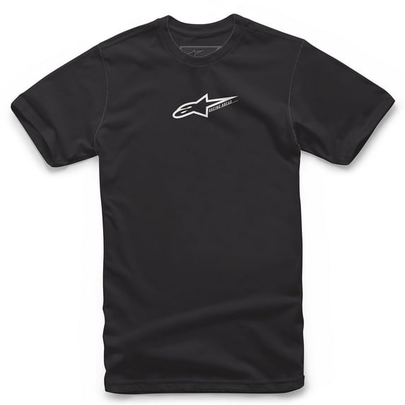 Alpinestars Race Mod Mens Short Sleeve T-Shirt Black/White XL