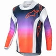 thumbnail image 1 of Alpinestars Racer Hoen Youth Jersey (Medium, Light Gray/Hot Orange/Black), 1 of 2