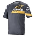 thumbnail image 1 of Alpinestars Racer V3 Mens SS MTB Mountain Bike Jersey Gray/Yellow MD, 1 of 2