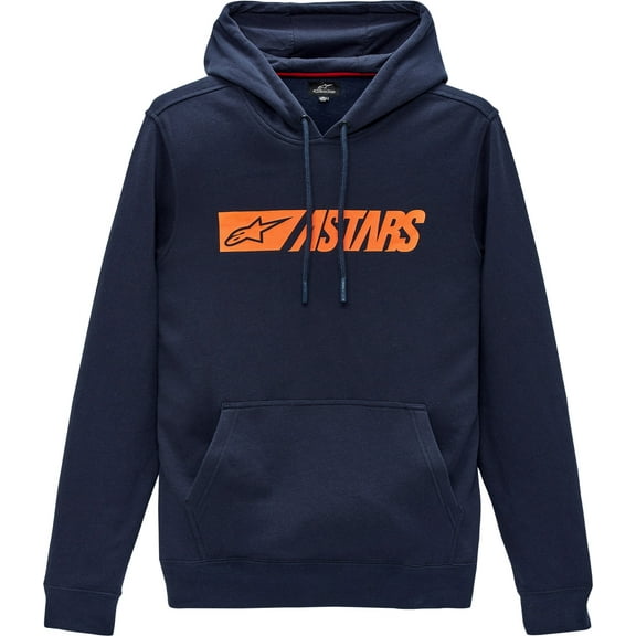 Alpinestars Reblaze Mens Pullover Hoody Navy/Orange MD