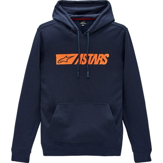 Alpinestars Reblaze Mens Pullover Hoody Navy/Orange XL