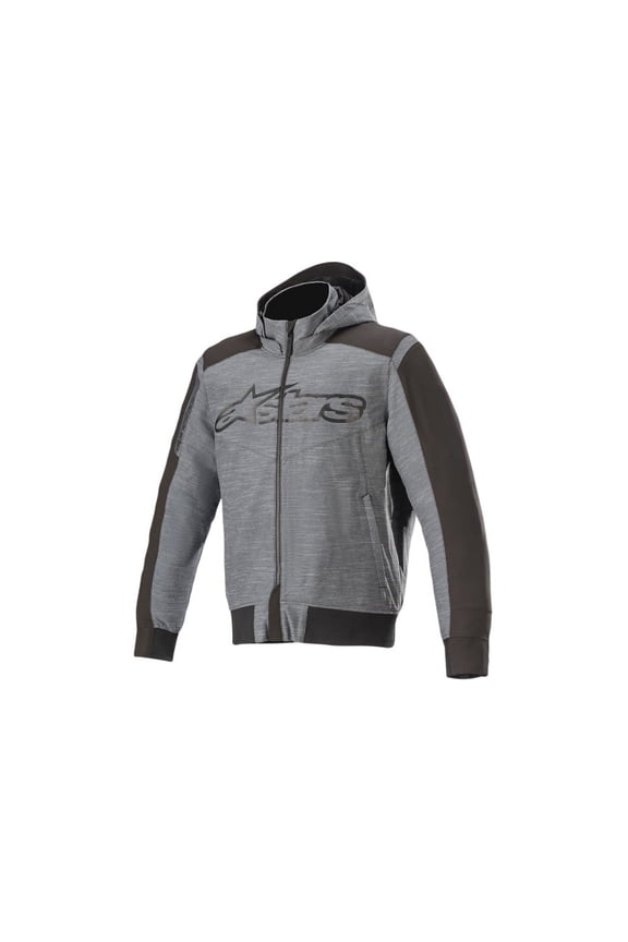 Rhod Mens Windstopper Jacket Gray/Black MD