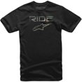 thumbnail image 1 of Alpinestars Ride 2.0 Camo Mens Short Sleeve T-Shirt Black LG, 1 of 2