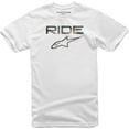 thumbnail image 1 of Alpinestars Ride 2.0 Camo Mens Short Sleeve T-Shirt White SM, 1 of 2