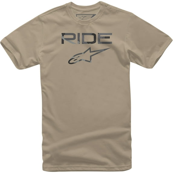 Alpinestars Ride 2.0 Mens Short Sleeve T-Shirt Camo/Sand LG