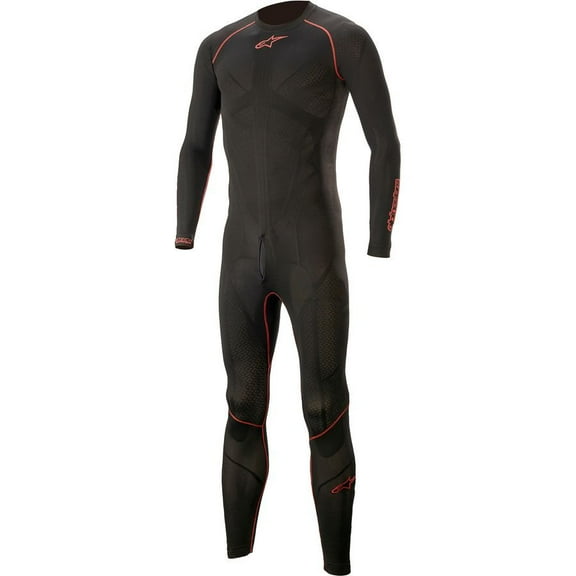 Alpinestars Ride Tech Lite Undersuit - Black/Red - MD/LG