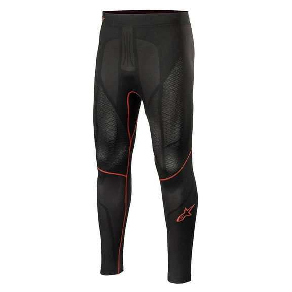 Alpinestars Ride Tech V2 Mens Compression Pants Black/Red MD/LG