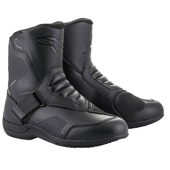 Alpinestars Ridge V2 Waterproof Mens Motorcycle Boots Black 48 EUR