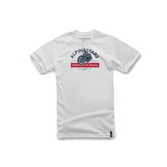 Alpinestars Rocker Short Sleeve T-Shirt in White in size Small