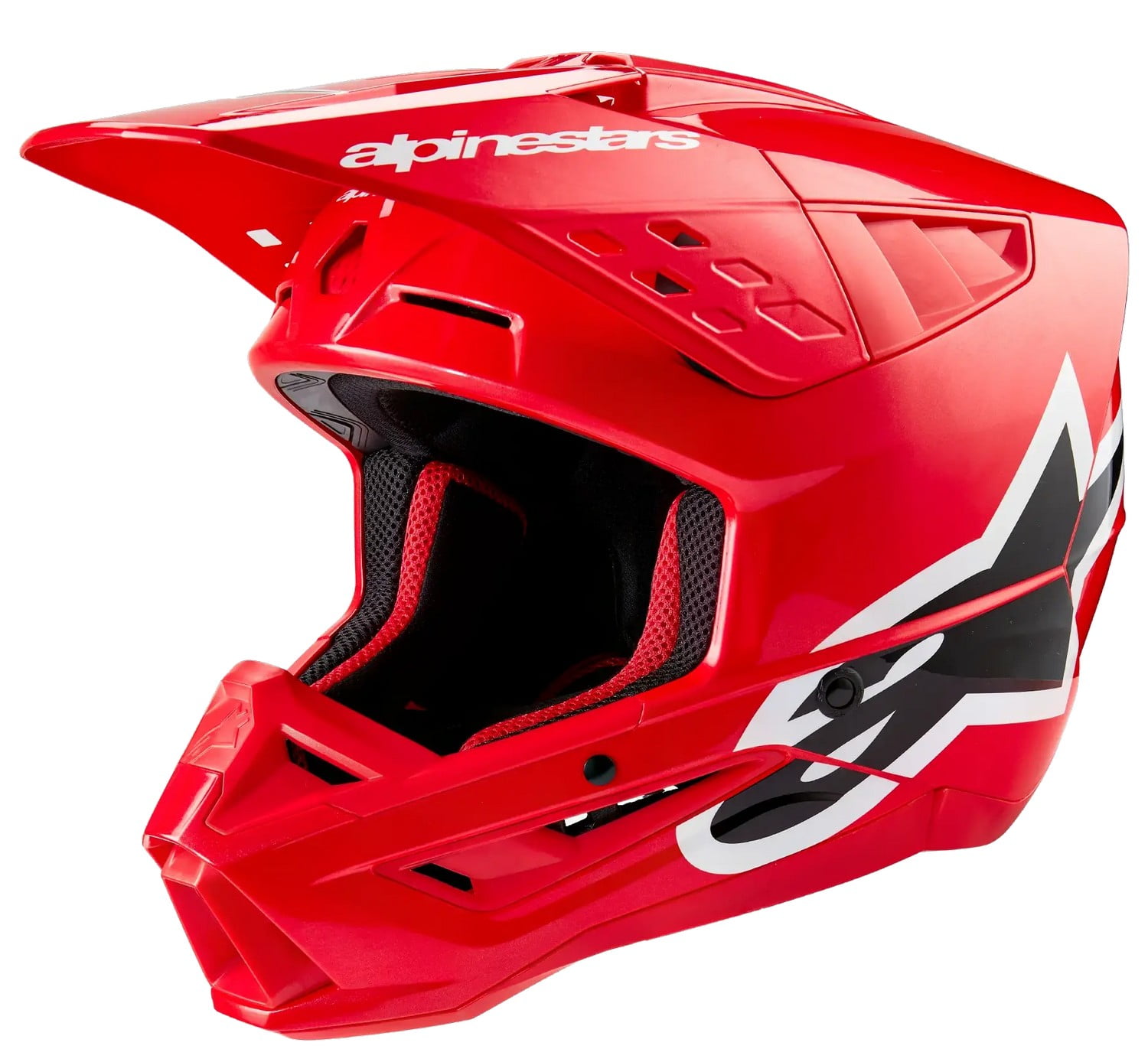 Alpinestars SM5 Corp MX Offroad Helmet Bright Red SM Alpinestars SM5 Corp MX Offroad Helmet Bright Red SM