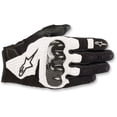 thumbnail image 1 of Alpinestars SMX-1 Air V2 Mens Leather Motorcycle Gloves Black/White LG, 1 of 2