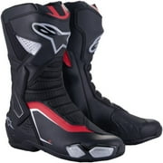 Alpinestars SMX-6 V3 Adult Street Motorcycle Boots - Black/Red / 43