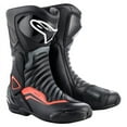 thumbnail image 1 of Alpinestars SMX-6 V2 Mens Leather Motorcycle Boots Black/Gray/Red 48 EUR, 1 of 2