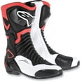 thumbnail image 1 of Alpinestars SMX-6 V2 Mens Vented Leather Boots Black/Red Fluo/White 41 EUR, 1 of 6
