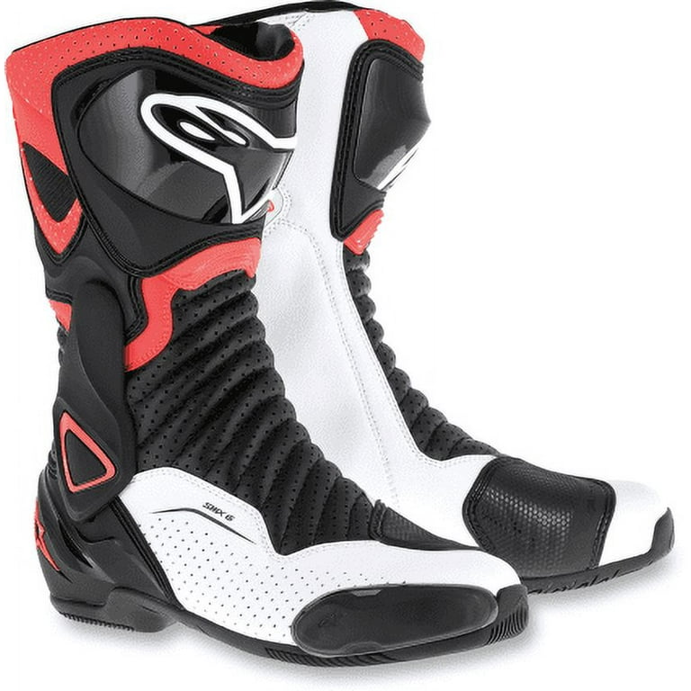Alpinestars SMX-6 v2 Vented Boots Black/Red/White EU 46