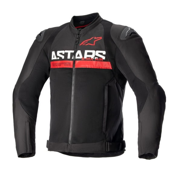 Alpinestars SMX Air Mens Textile Motorcycle Jacket Black/Red 3XL